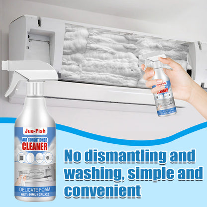 Jue-Fish Air Conditioner Cleaner Household Air-Conditioner Hanging Machine Disassembly-Free Wash-Free Deodorant Descaling Foam Air Conditioner Cleaning