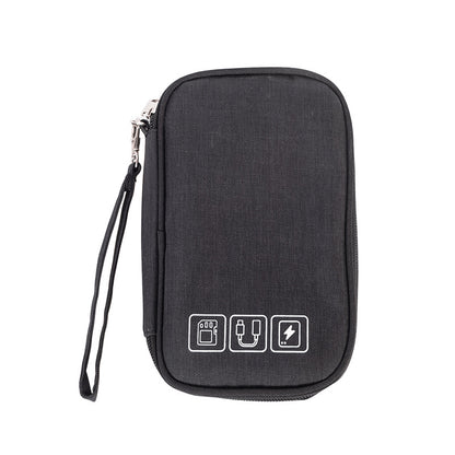 Digital Gadget Case Cable Travel Storage Organizer Bag Electronic Accessories Bag Data Cable Bag