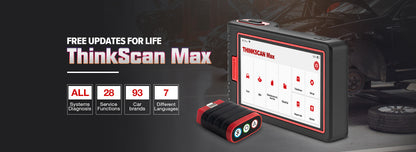 Thinkcar Thinkscan Thinktool Max 2 Free Update All OBD2 All System Car Obd Scanner Diagnostic Thinkcar Scanner