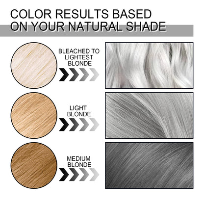 EELHOE Gray hair cream Natural Hair Color Long-Lasting Hair Color Does Not Hurt Hair Easy to Color Easy to Clean Fashionable Hair Color Hairdressing Agent