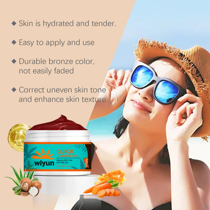 Wiyun Darkness Repair Gel Darkening Repair Gel Bronze Tone Sun Aid Beauty Moisturizing Hydrating Nourishing Gel