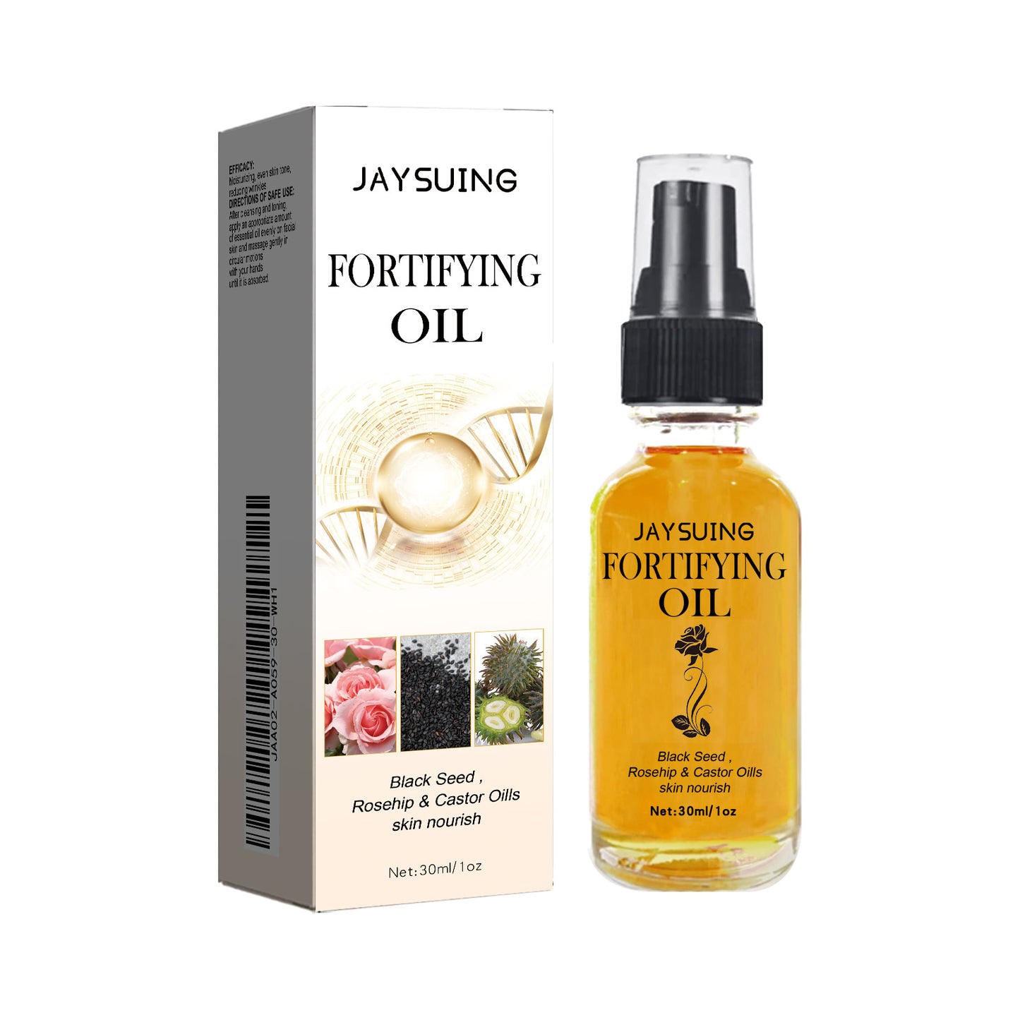 Jaysuing Facial Moisturizing Oil Facial Hydrating Firming and Wrinkle Reducing Essential Oil