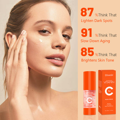 Vit C Face Serum Facial Whitening Brightening Hyaluronic Acid Collagen Vitamin C Dark Spot Corrector Anti-Aging Serums for Face