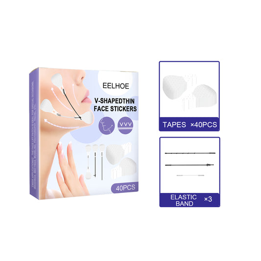 EELHOE Invisible Face Lifting Tape Tightening Facial Skin Shrinking Chin Muscles V Face Lifting and Shaping Patch