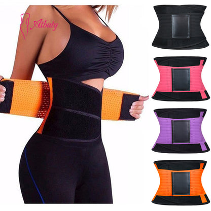 New Short Torso Waist Trainer 7 Inch Latex Body Shape Wear Tummy Control Women Underbust Corset Shaper