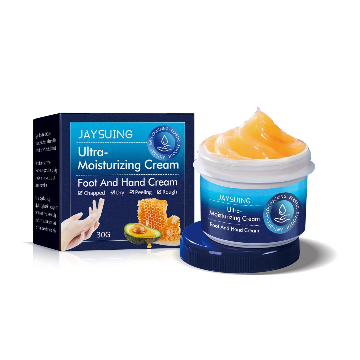 Jaysuing Hand cream Hydrating Moisturizing Improves Hand and Foot Condition Nourishing Care Anti-Chap Hand and Foot Care