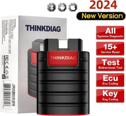 Thinkdiag New Boot All System Bidirectional Scan Tool OE Level Diagnostic Tool With ECU Coding 1 Year Free