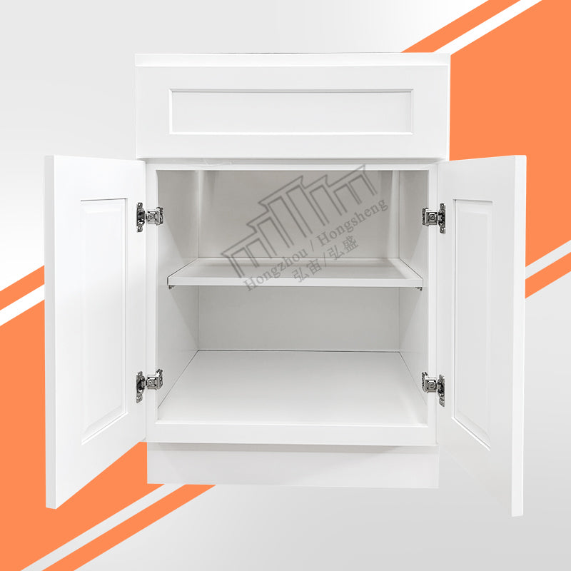 America Free Shipping in Stock RTA Cabinets for Home Improvement B24-B30 Wooden Upgrading Kitchen Cabinets Ready to Assemble