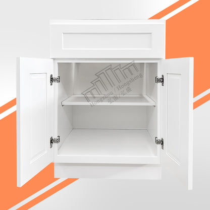 America Free Shipping in Stock RTA Cabinets for Home Improvement B24-B30 Wooden Upgrading Kitchen Cabinets Ready to Assemble