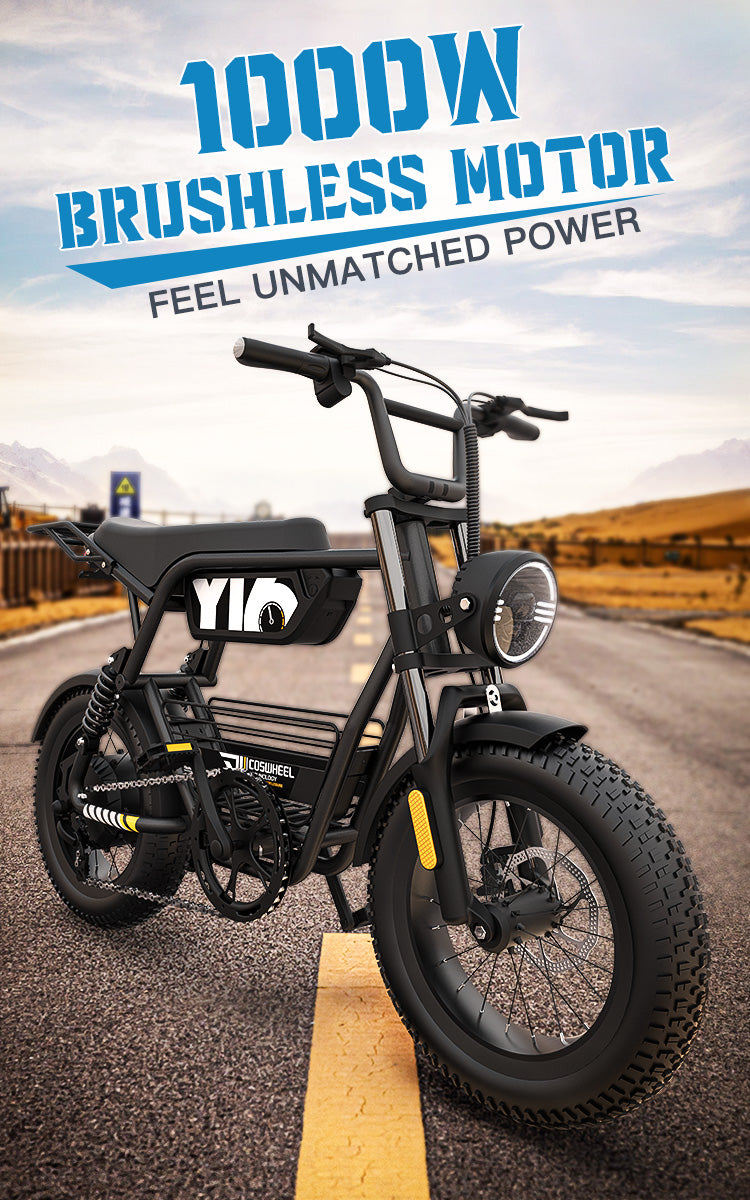 Coswheel Y16 EU US Warehouse Electric Bicycle 750w Electric Dirt City Bike for Adult E Bikes Electric Bicycle