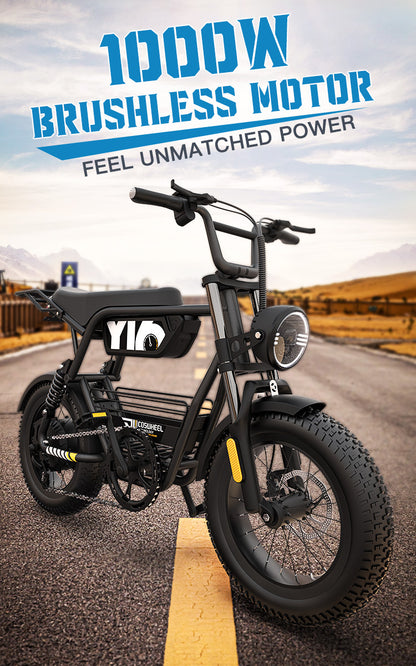 Coswheel Y16 EU US Warehouse Electric Bicycle 750w Electric Dirt City Bike for Adult E Bikes Electric Bicycle