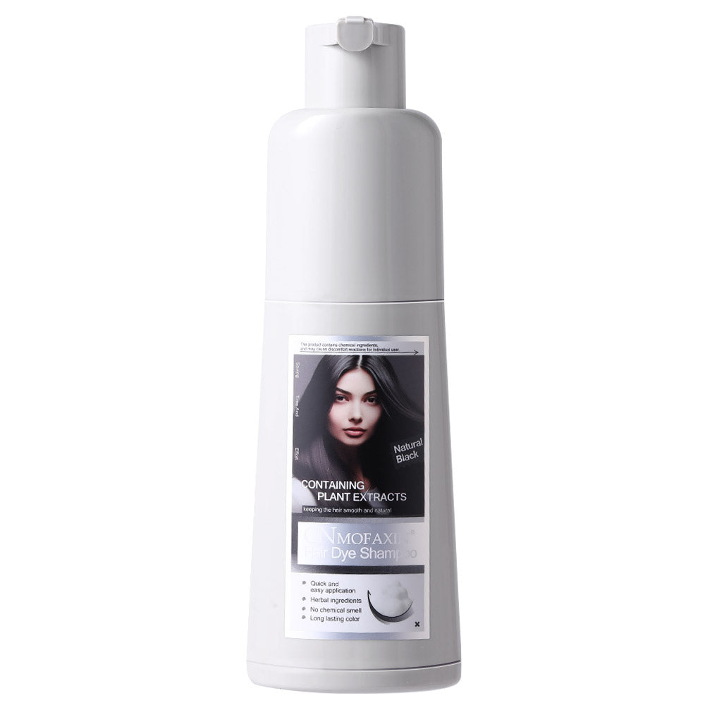 Hot Selling Natural Organic Fast Change Black Hair Dye Color Change Shampoo Hair Dye Shampoo Hair Dye