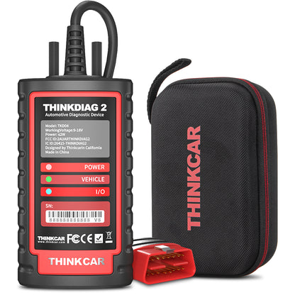 2025 Car Scanner Thinkcar ThinkDiag 2 Universel Obd Bi-directional Control Full System Function Obd2 Diagnostic Tool for Car