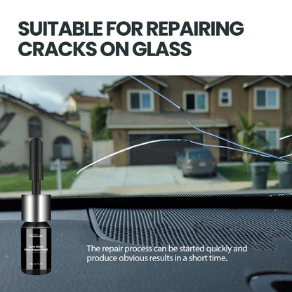 Homonth Nano Repair Solution for Automobile Glass Car Windshield Crack Quick Repair Adhesive Repair