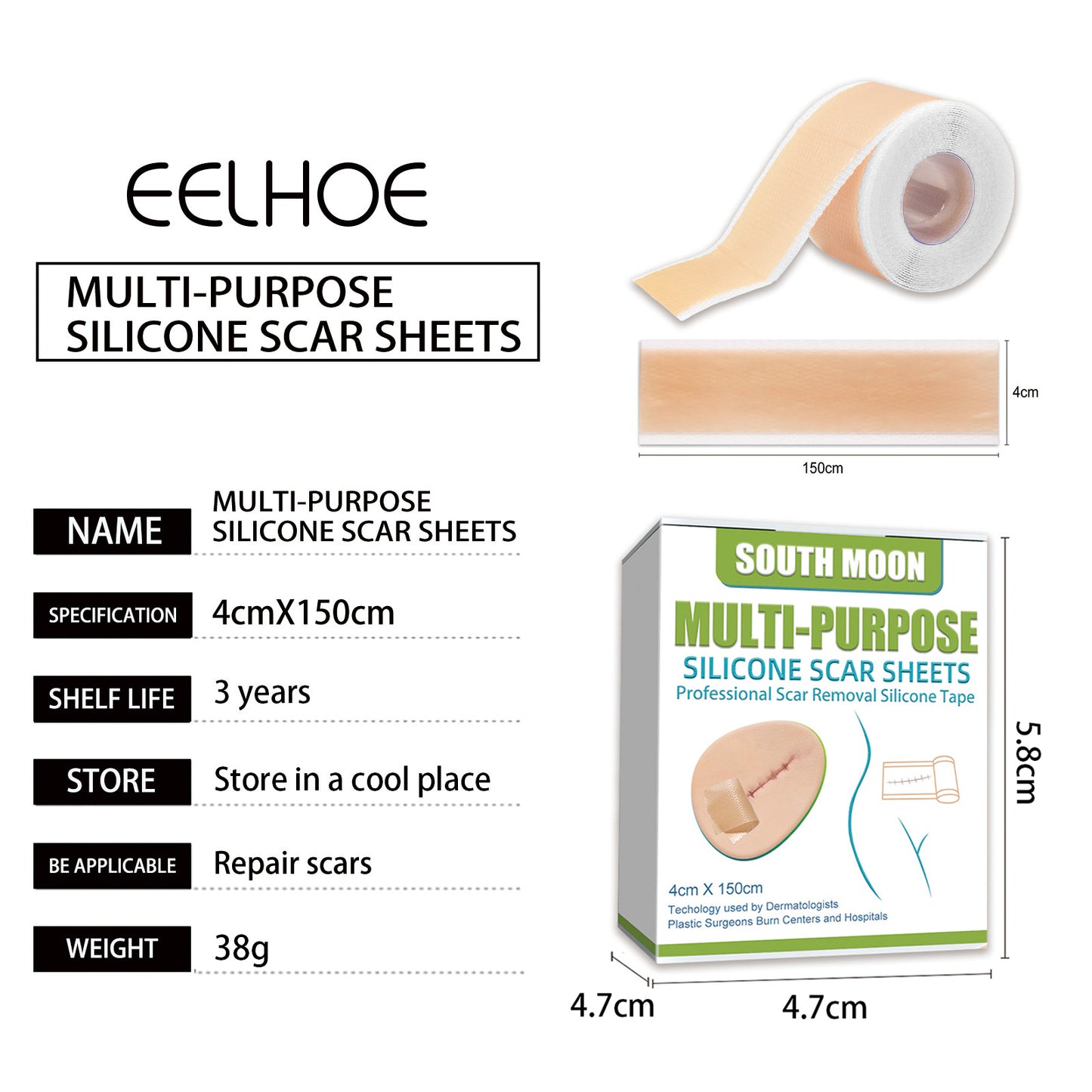 South Moon Skin Repair Patch Lighten Skin Imperfections Gentle Ingredients Daily Care Repair Patch