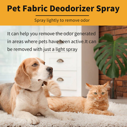 Yegbong Pet Deodorizing Spray Cleaning Pet Odor Indoor Air Freshener Long-lasting Fragrance Deodorant