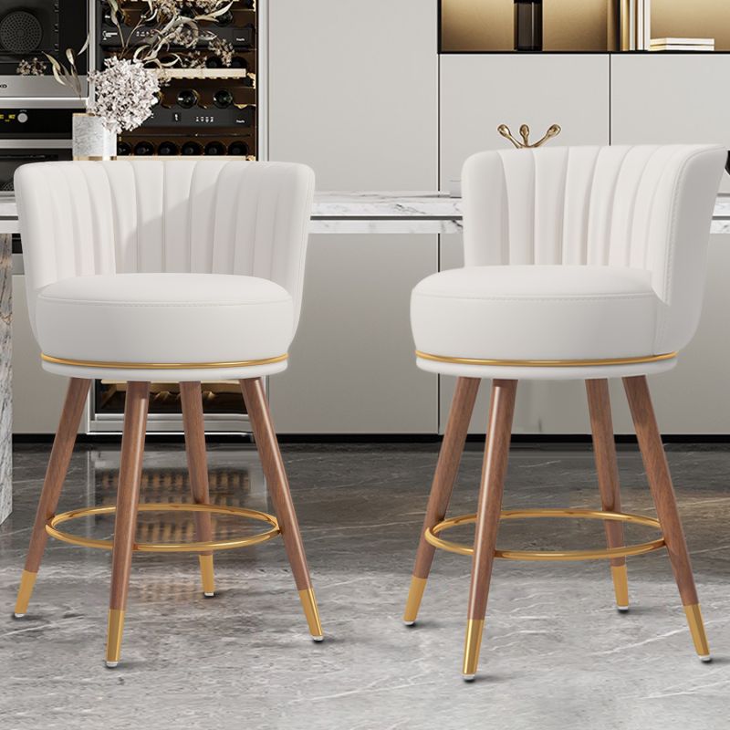 Modern Bistro Bar Stool Chair High Metal Legs Upholstered Seating Nightclubs Hotels Commercial Stock Furniture Deco Living Room