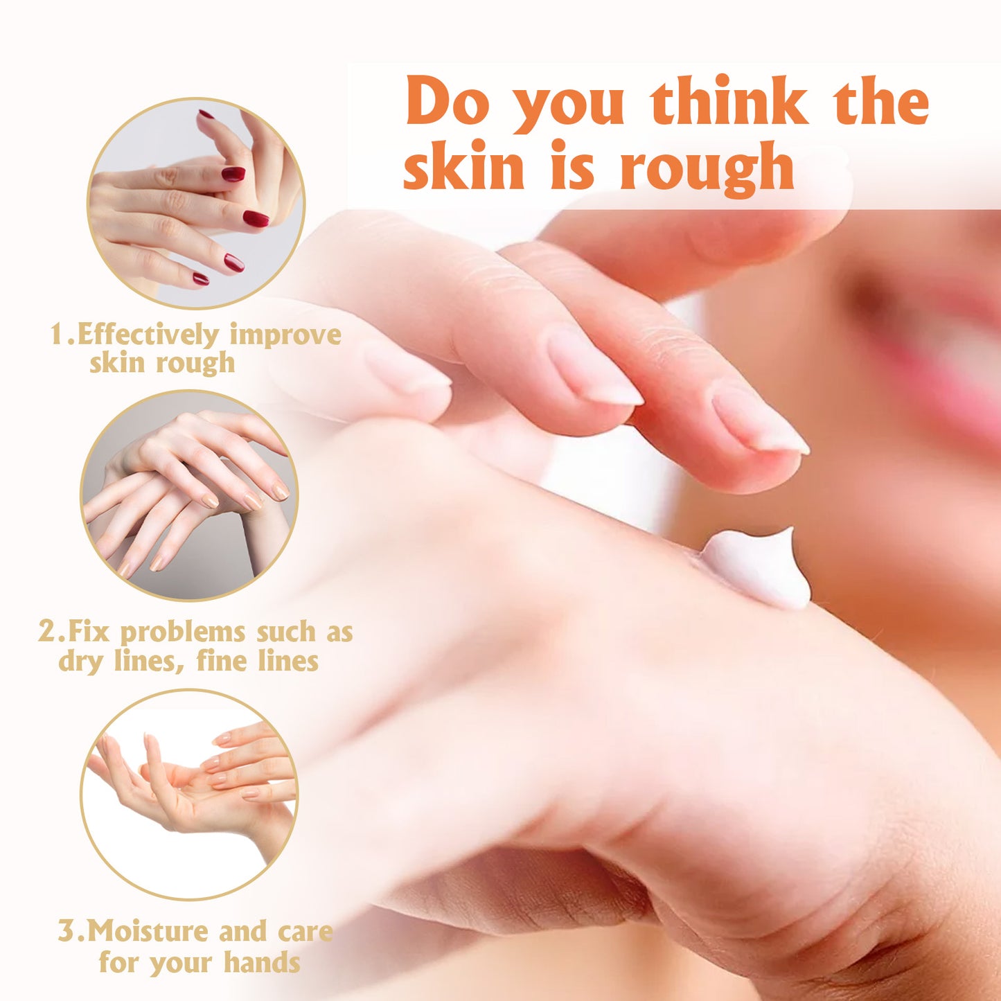 Ximonth Horse Oil Moisturizing Hand Cream Moisturizing Hand Cream Anti-Dryness Anti-Frostbite Refreshing Non-Sticky Hydrating Hand Lotion