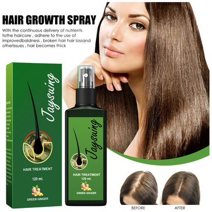 Jaysuing Hair Care Solution Gentle Nourishing Scalp Massage Moisturizing Smooth Hair Care Spray