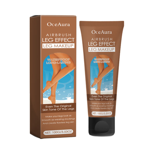 OceAura Leg Darkening Cream Outdoor Sunbathing Even Tone Enhancer Natural Tan Skin Moisturizing Tanning Cream