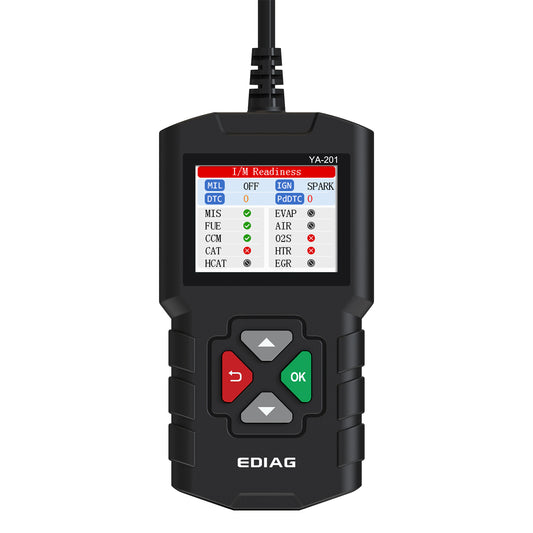 KINGBOLEN YA201 Car Code Reader OBDII/EOBD Auto Diagnostic Tool Data Stream Save Playback OBD2 Scanner Clear Code PK CR3001