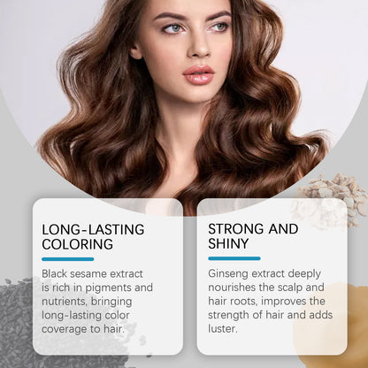 Hoegoa Hair Shampoo Gentle, non-irritating, and does not damage the scalp DIY Long-lasting Easy-to-Color Hair Shampoo