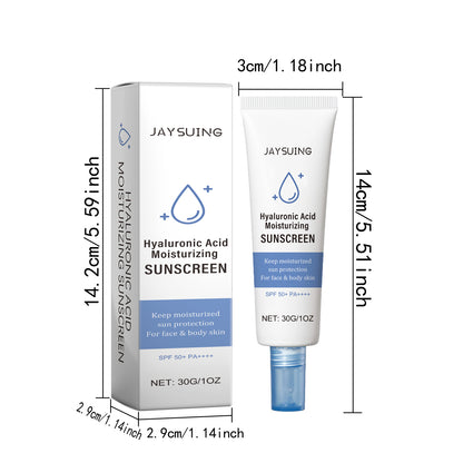 Jaysuing Protective Lotion Hydrating Moisturizing Refreshing UV Protection Facial Skincare Lotion