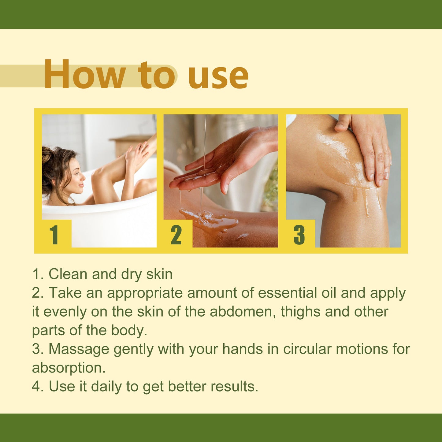 EELHOE Olive Skin Care Oil Gentle Moisturizing Softening Firming Skin Nourishing Body Skin Care Oil