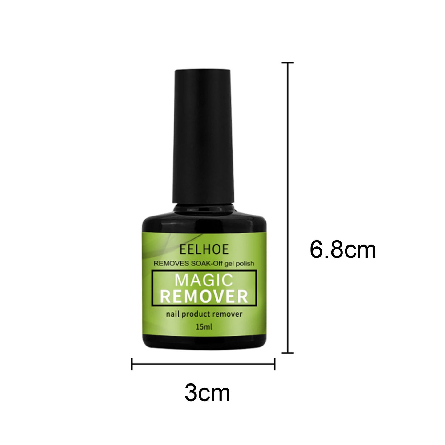 EELHOE Gentle Nail Polish Remover Daily Dissolving Moisturizing Nail Polish Remover Gel Nail Polish Remover Water Nail Polish Remover Cream