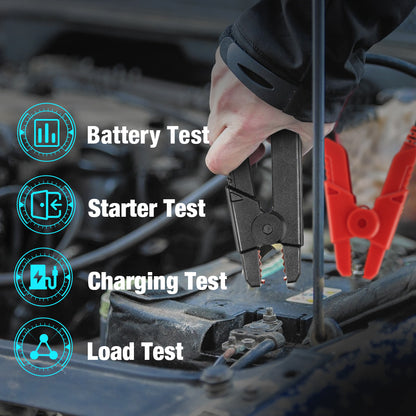 Car Battery Tester KINGBOLEN BM560 6V 12V 100 to 2000CCA Cranking Charging Circuit Tester Battery Analyzer Battery Tools