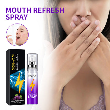 EELHOE Fresh Mouth Spray Portable Mouth Freshener Spray for Cleaning Bad Breath and Leaving Fragrance