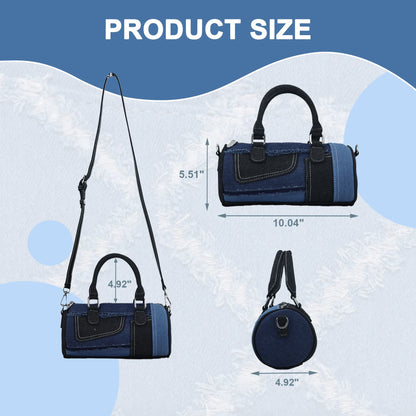 2024 New Arrival Ladies Female Lightweight Denim Jean Crossbody Handbag Fashion Shoulder Bag Women Teen Girls