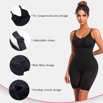 Dropship SEAMLESS Postpartum Abdomen Shapewear Sculpting Short Mid Thigh Slimming Body Shaper for Women Tummy Control Slimmer