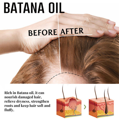 Jaysuing Bata Na Secret Hair Oil Nourishing Scalp Repair Damaged Hair Strengthening Anti-Fall Hair Care Oil