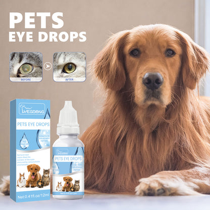 Yegbong Pet Eye Drops Cat and Dog Eye Cleaning Care Pet Tear Stain Remover