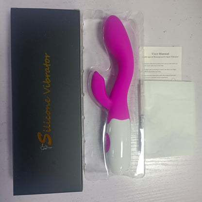 G Spot Rabbit Vibrator Sex Toy for Women Dildo Vibrating Vagina Clitoris Massager Rechargeable Vibration AV Stick Adult Sex Toys