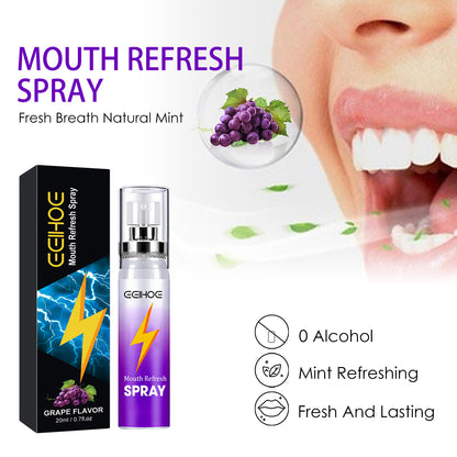 EELHOE Fresh Mouth Spray Portable Mouth Freshener Spray for Cleaning Bad Breath and Leaving Fragrance