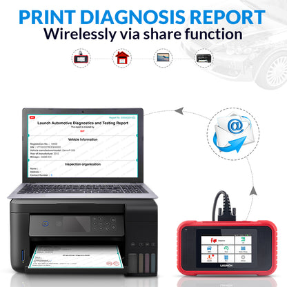 2025  CRP129E V2.0 Diagnostic Scanner Automotive Diagnostic Universal Engine Obd2  Auto Tools Softwaer 2 Years