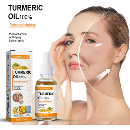 West&Month Turmeric Essence Oil Skin Firming Skin Care Gentle Care Moisturizing and Nourishing Facial Essence Oil