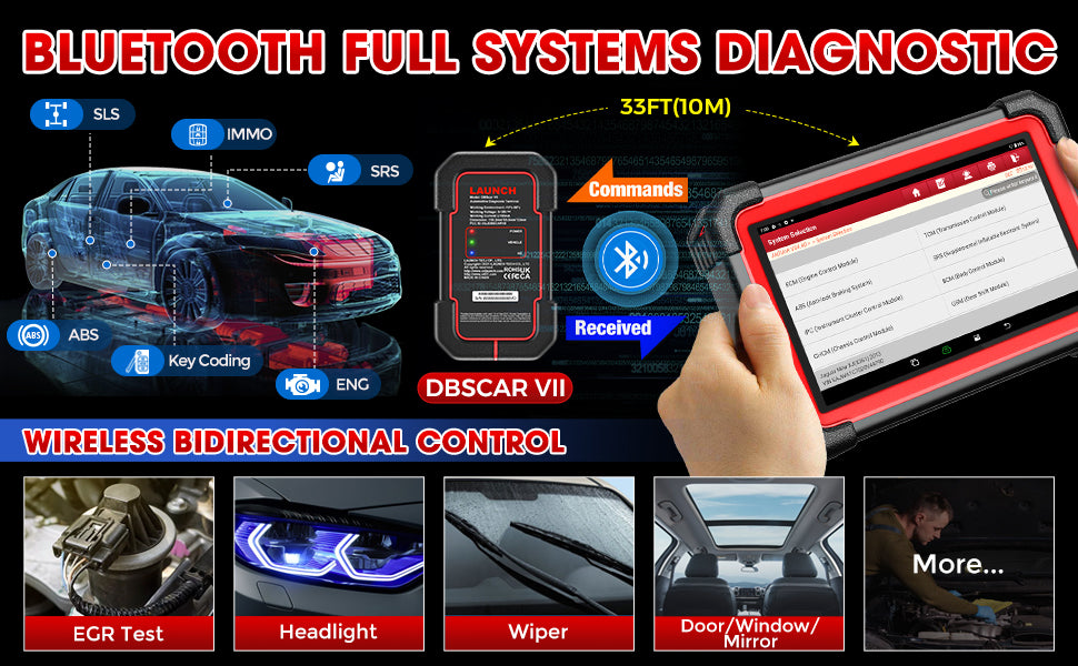 2025 Hot Launch Original CRP919E BT OBD2 Code Reader Automotive Diagnoastic Machine With CANFD DOIP 31 Resets for Europe