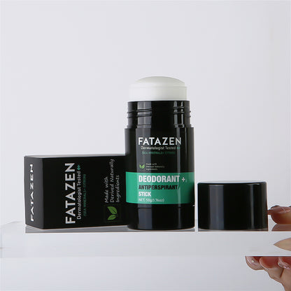 FATAZEN Private Label Vegan Deodorant Antiperspirant Stick  Herbal Sweat Deodor Balm Sea Minerals Citron Deodorant Stick