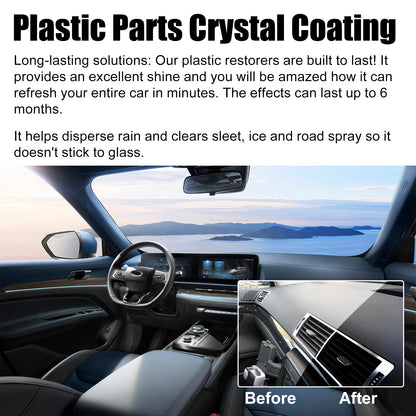 Rayhong Plastic Renovation Coating Car Interior Dashboard Seat Cleaning Dustproof Polishing Maintenance Coating