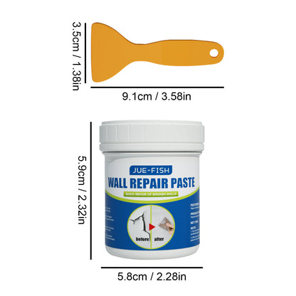 Jue-Fish Wall Repair Paste Stain Covering Repair Agent Wall Paint Peeling Moisture-Proof Wall Paint Crack Repair Paste