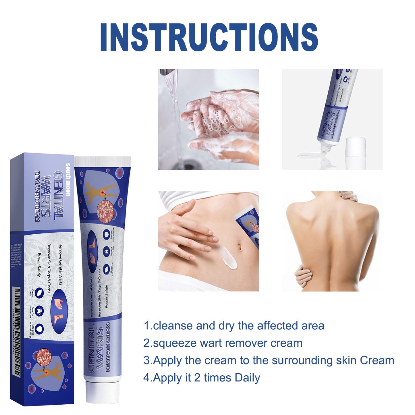 South Moon Keyou Cream Gentle Repair Cleansing Skin Keyou Body Face Care External Ointment