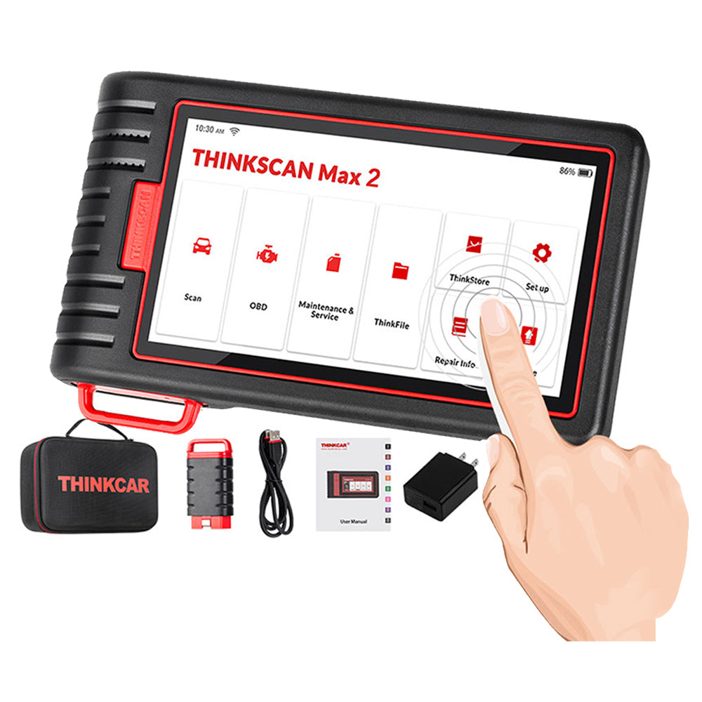 ThinkScan Max 2 Full System 12V Car Diagnostic Tool OBD2 Code Reader Vehicle Diagnostic Scanner PK Thinkscan Plus