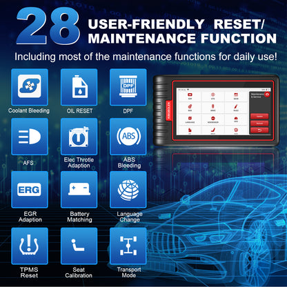 Kingbolen S6 Automotive OBD2 Diagnostic Scanner With 28 Resets Full System Car Code Reader PK ThinkTool