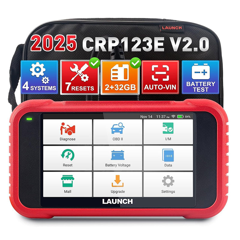 Profesional X431 CRP123E V2.0  Herramien Autotamotriz Car Code Reader Chip Tuning Obd2 Scaners Automotriz Diagnostic Tool