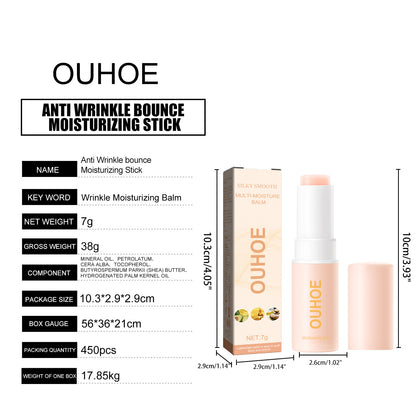 OUHOE Anti-Wrinkle Moisturizing Cream Stick Moisturizing Skin Anti-Wrinkle Brightening Skin Fading Facial Fine Lines Neck Lines Stick