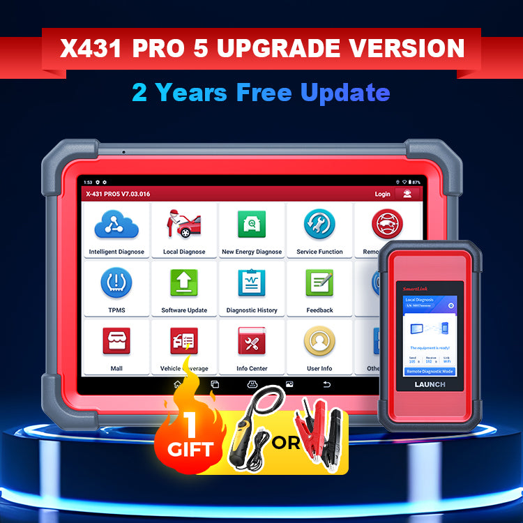 LAUNCH X431 PRO5 PRO 5 Car Diagnostic Tools Automotive Tools OBD2 Scanner Full System Intelligent Diagnosis Tool 2 Years Update