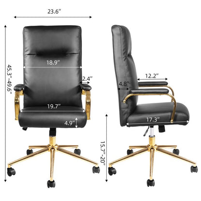 Modern Computer Desk Set Reclining Ergonomic Office Chair Apartment Stripes Home Office Furniture Executives Apartments Metal